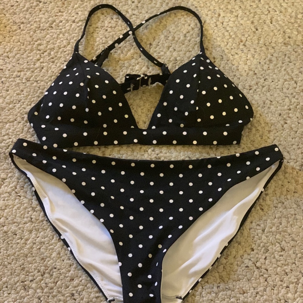 H&M polka dot bikini